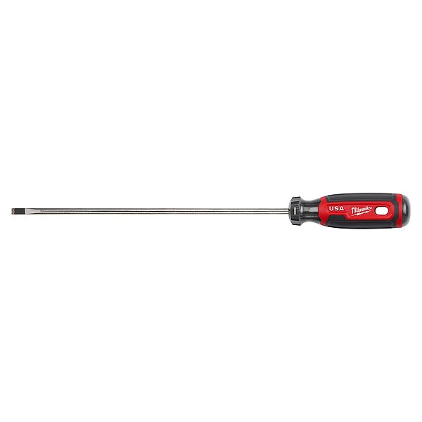 1/4 in. x 10 in. Cabinet Cushion Grip Screwdriver (Made in USA)