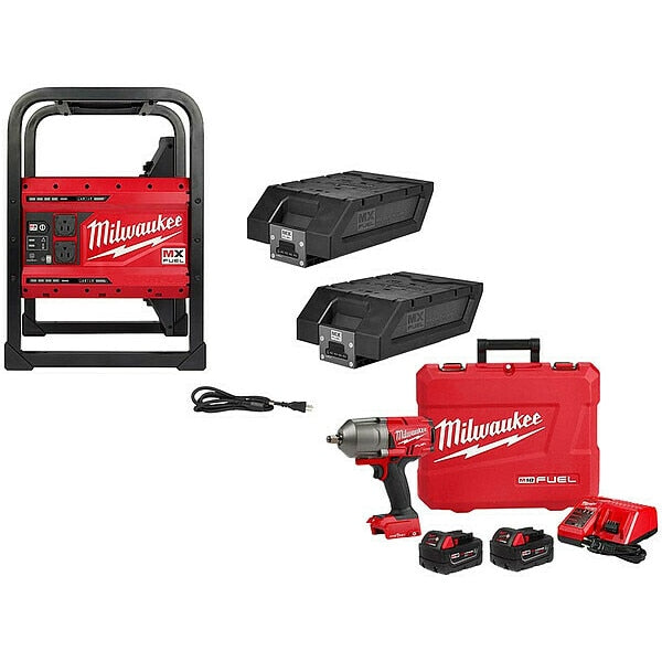 Power Supply Kit and Impact Wrench