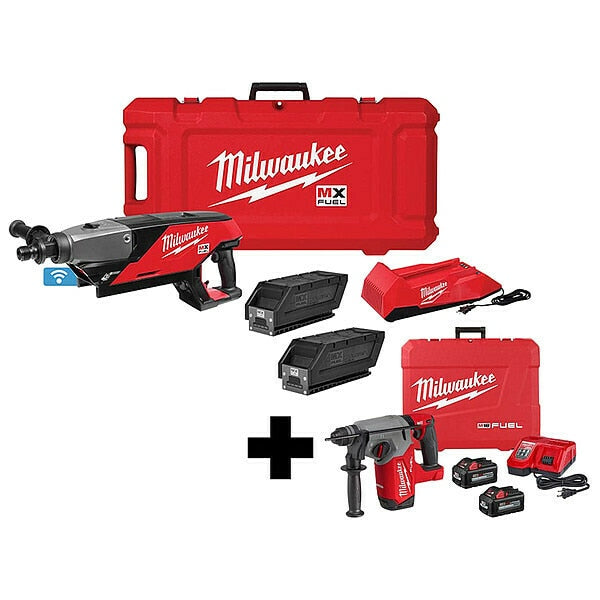 MX Handheld Core Drill Kit, Rotary Hammer