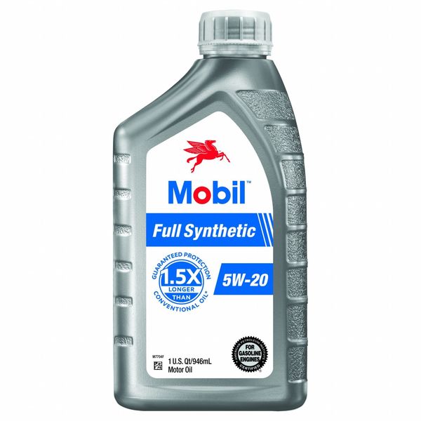 MOBIL FULL SYNTHETIC 5W-20, 6X1QT CASE