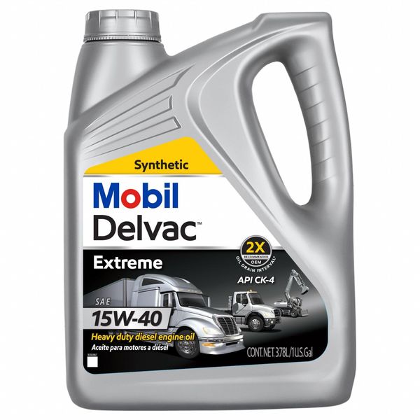 MOBIL DELVAC EXTREME 15W-40, 4X1GA CASE