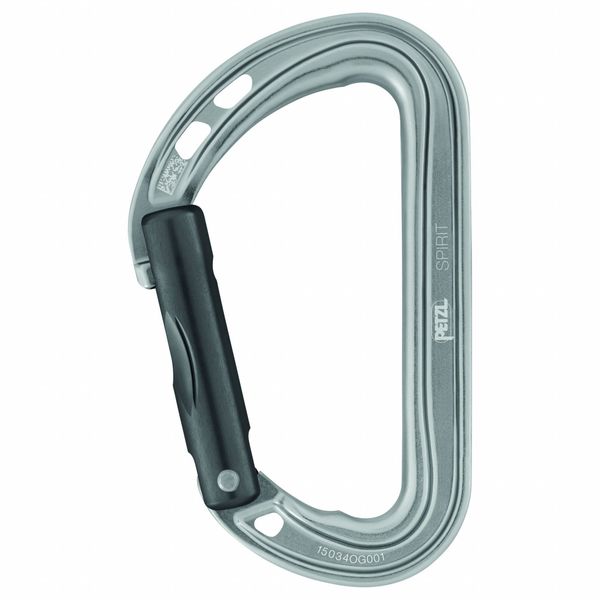 Spirit Carabiner Straight Gate, Aluminum