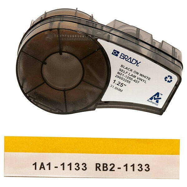Label Cartridge, Black/White/Translucent