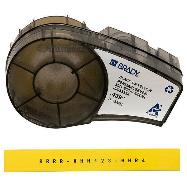 Wire Marking Sleeves, Black/Yellow