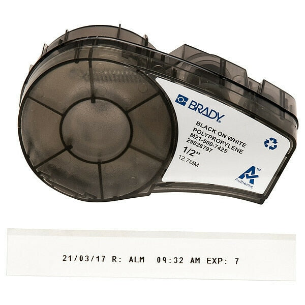Label, Black/White, Labels/Roll: Continuous
