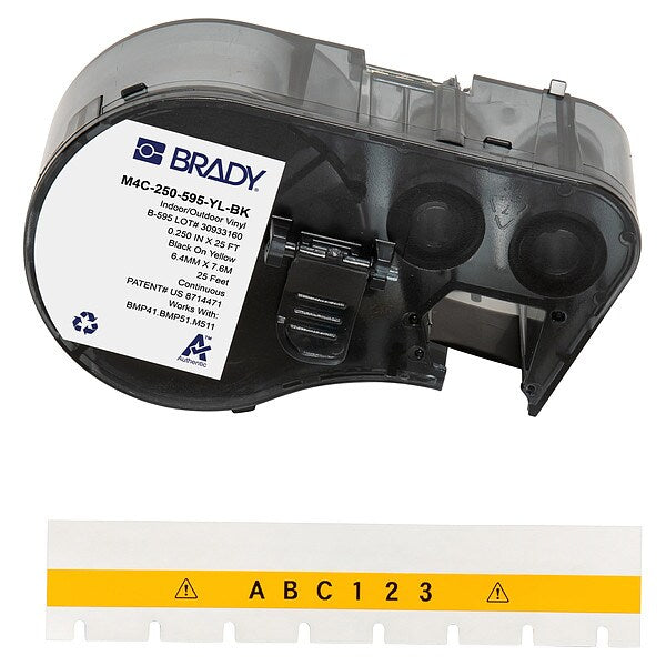 Label and Ribbon Cartridge, Vinyl