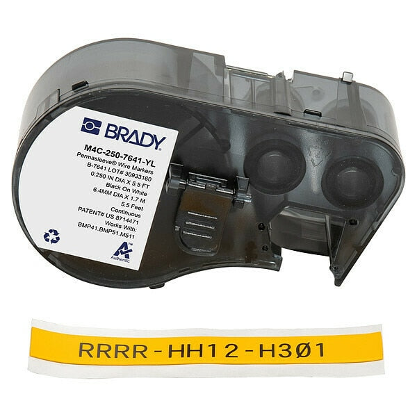 Precut Label Cartridge, Matte, 7/16 in H