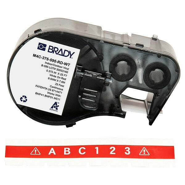 Label and Ribbon Cartridge, Vinyl