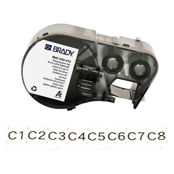 Tag, Polypropylene, White, Matte Finish