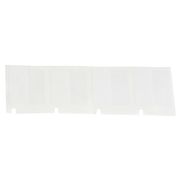 Precut Label Roll Cartridge, Clear/White