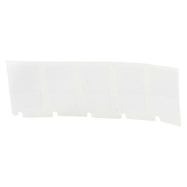 Precut Label Roll Cartridge, Clear/White