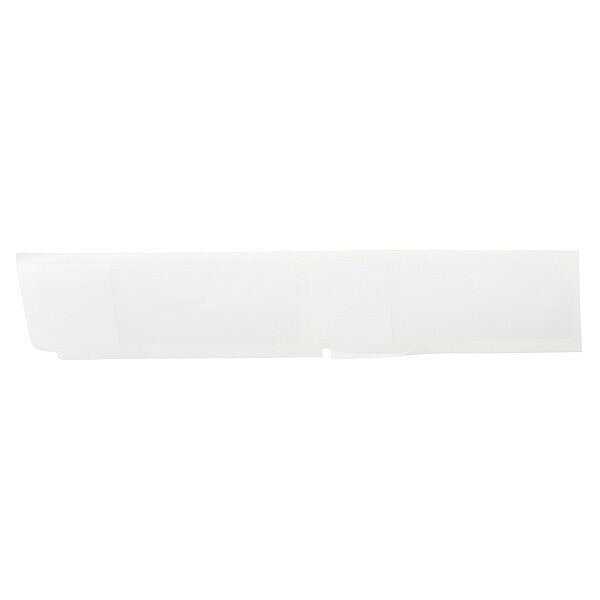 Precut Label Roll Cartridge, Clear/White