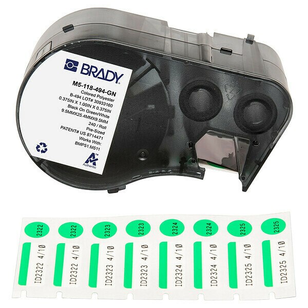 Label and Ribbon Cartridge, Polyester