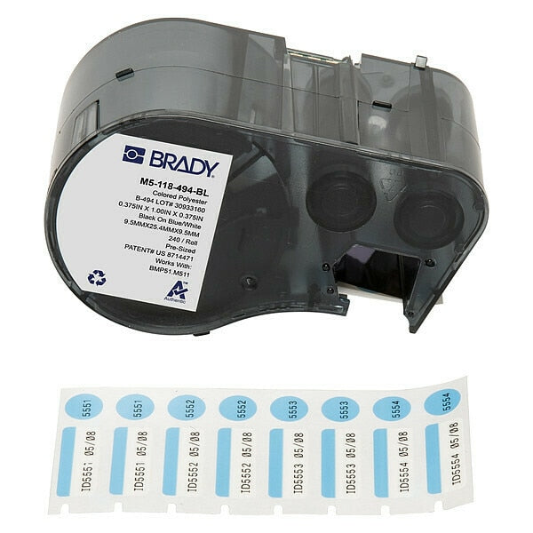 Label and Ribbon Cartridge, Polyester