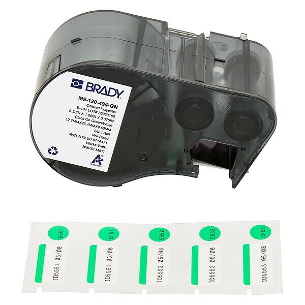 Label and Ribbon Cartridge, Polyester