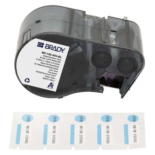 Label and Ribbon Cartridge, Polyester