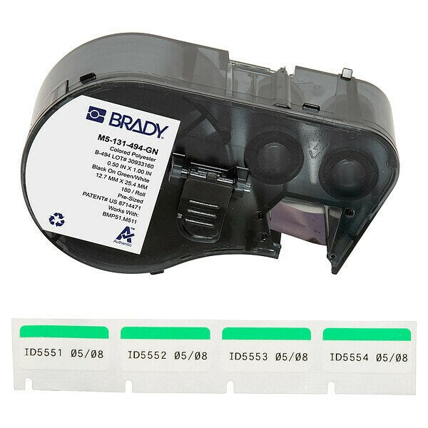 Label and Ribbon Cartridge, Polyester