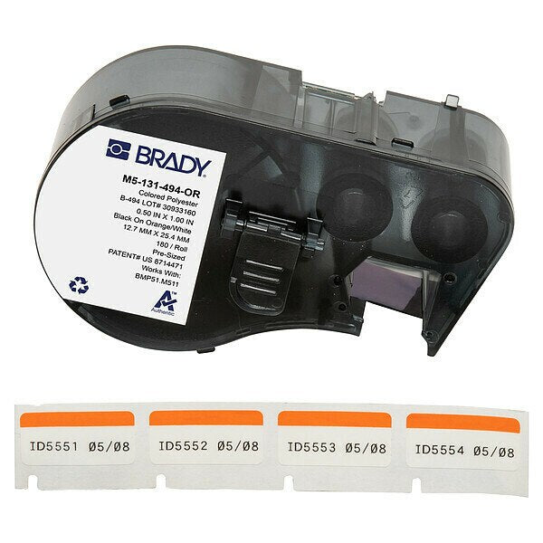 Label and Ribbon Cartridge, Polyester