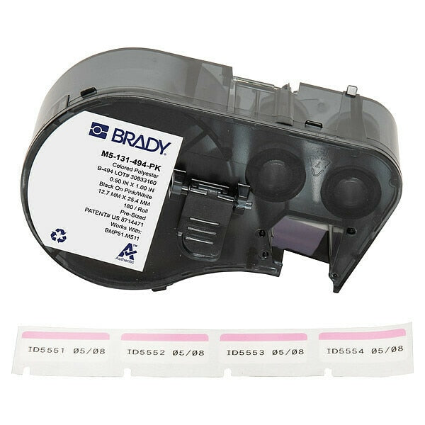 Label and Ribbon Cartridge, Polyester
