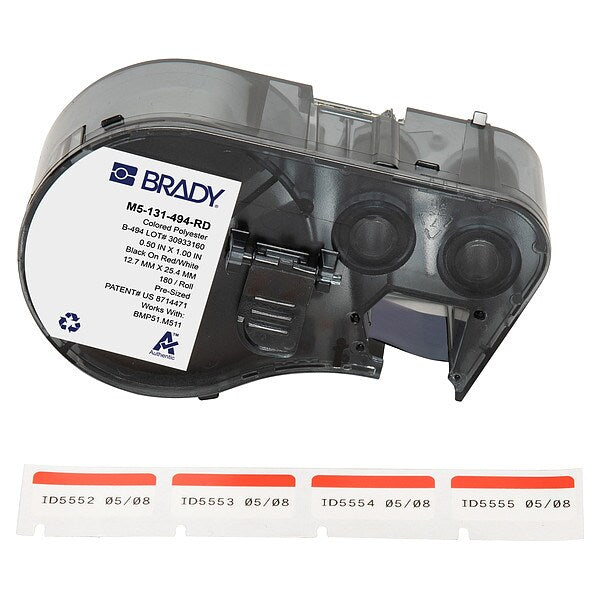 Label and Ribbon Cartridge, Polyester