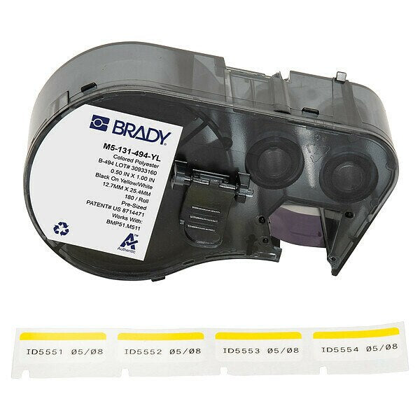 Label and Ribbon Cartridge, Polyester