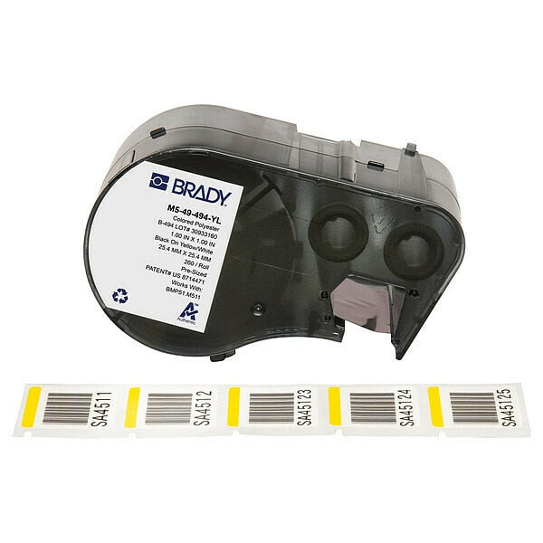 Label and Ribbon Cartridge, Polyester