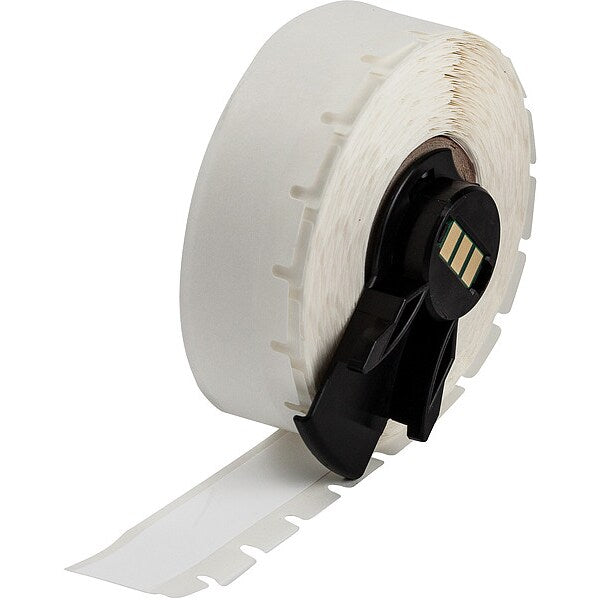 Label, 15/32 in W, Outdoor, White