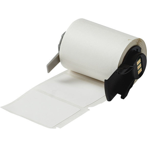 Label, 1 29/32 in W, White