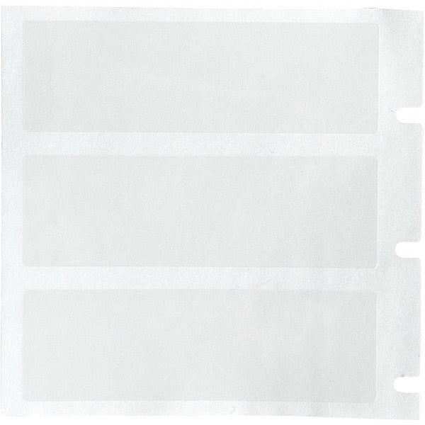 Label, Black/Red on White, 4