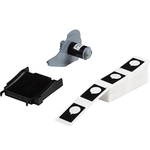 Label, 1 13/64 in W, Black
