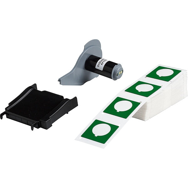 Label, 1 51/64 in W, Green