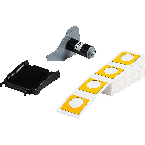 Label, 1 51/64 in W, Yellow