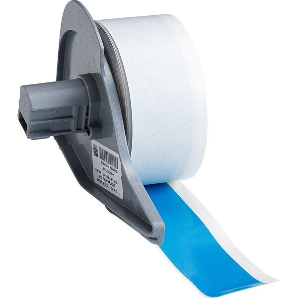 Label, 1 in W, Outdoor, Light Blue
