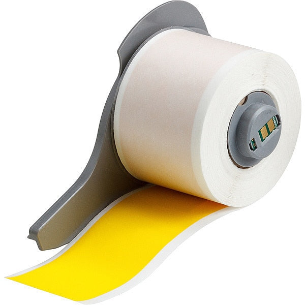 Label, 1 1/2 in W, Yellow