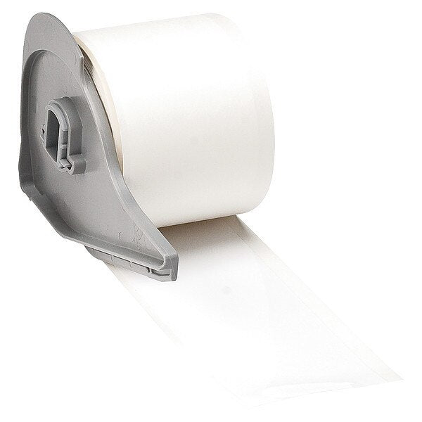 Label, 2 in W, Outdoor, White