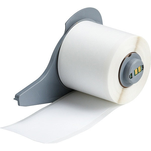 Label, 1 29/32 in W, White