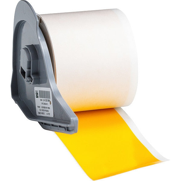 Label, 2 in W, Outdoor, Yellow