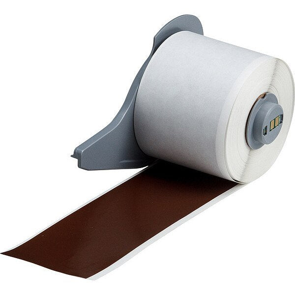 Label, 2 in W, Outdoor, Brown