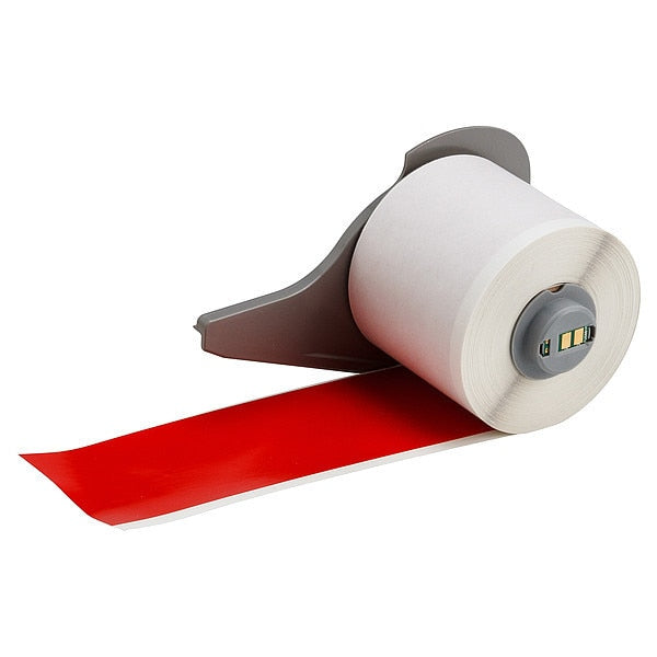 Label, 2 in W, Outdoor, Red