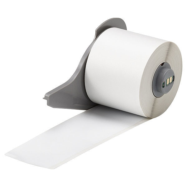 Label, 2 in W, Outdoor, White
