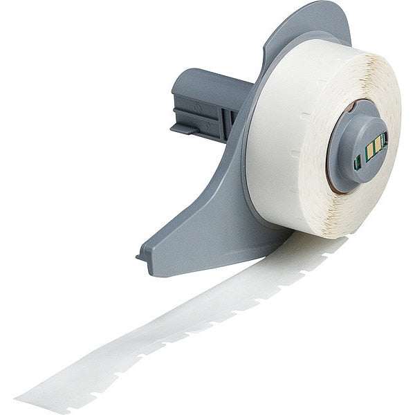 Label, 3/8 in W, Indoor, Clear