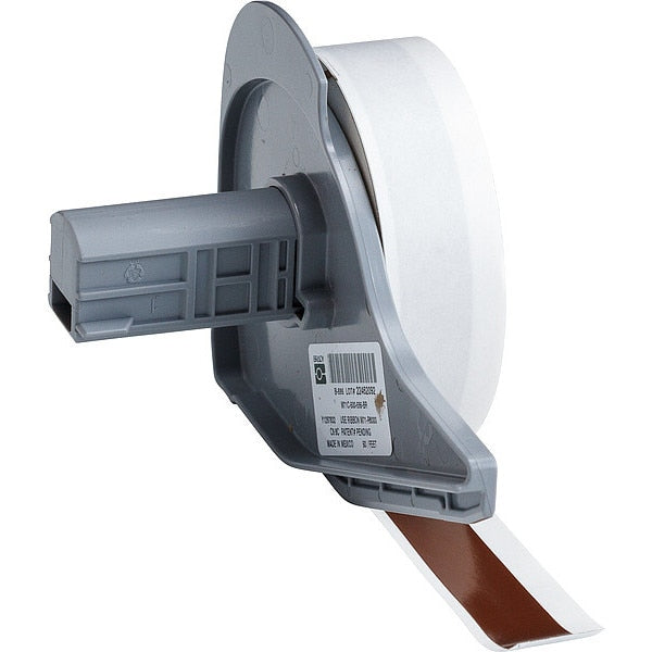 Label, 1/2 in W, Outdoor, Brown