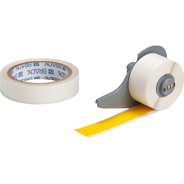 Label, 1 in W, Indoor, Yellow