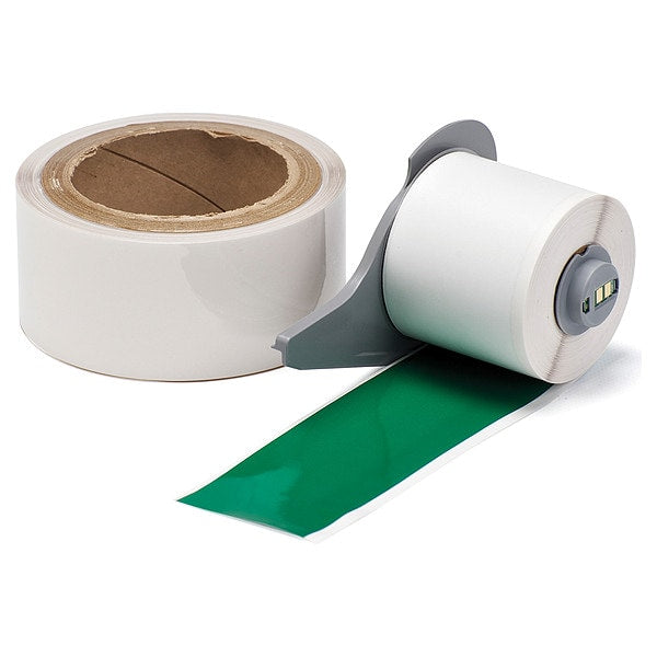 Label, 2 in W, Indoor, Green