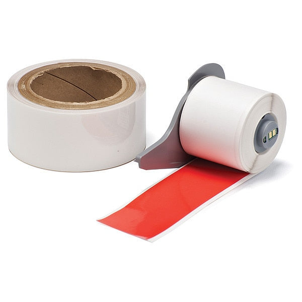 Label, 2 in W, Indoor, Red