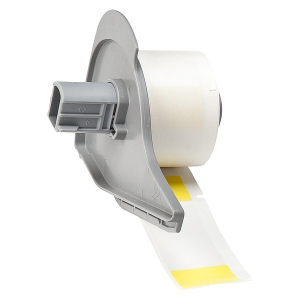 Label, 1 in W, Clear; Yellow
