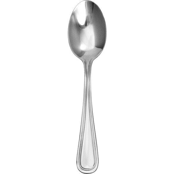 Teaspoon, 6 in L, Silver, PK12