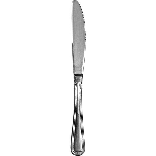 Dinner Knife, 8 7/8 in L, Silver, PK12