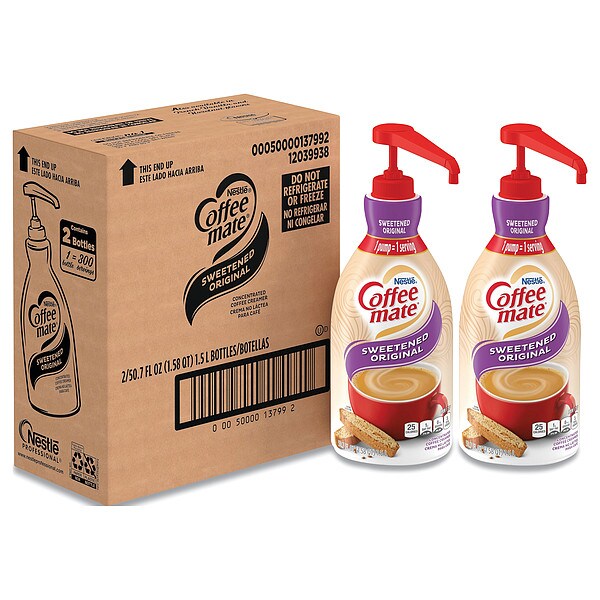 Liquid Creamer, Original, 1.5 L, PK2