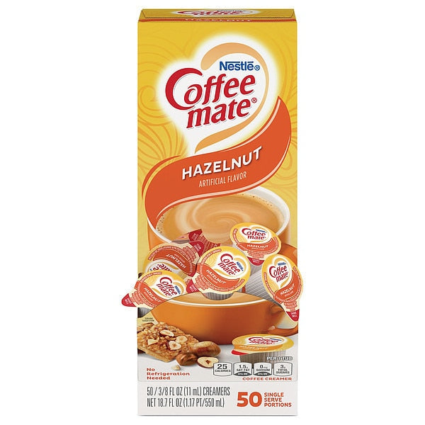 Coffee-mate Hazelnut Liquid Creamer, PK50